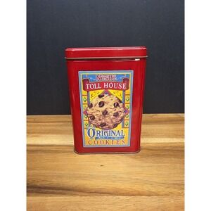 Vintage Nestle Toll House Original Recipe Cookies Tin  Vintage